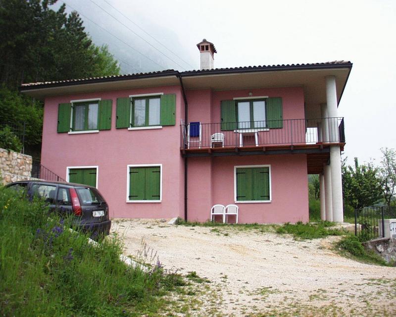 Casa Marcella draußen, Hotel Alpino, Idro See