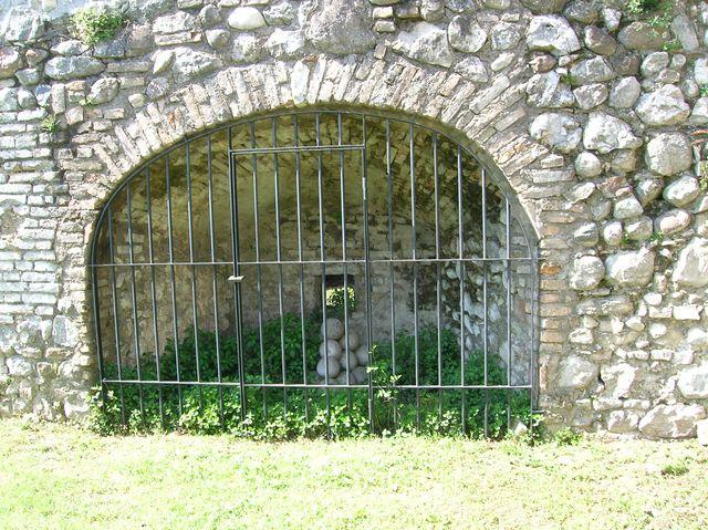 Military fortress around the Idro lake